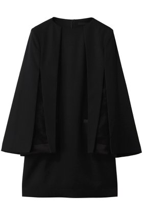 【チノ/CINOH】 【BLACK FORMAL】スリット スリーブ チュニックドレス人気、トレンドファッション・服の通販 founy(ファニー) ファッション Fashion レディースファッション Fashion for Women ワンピース Dresses フォーマル・パーティードレス・結婚式用ドレス Elegant & Casual Dresses チュニック Tunic Tops & Dresses 2026年 2026 エレガント 上品 Elegant サテン Satin, Glossy Fabric スリット Slit, Slit Detail スリーブ Sleeve, Long Sleeve / Short Sleeve チュニック Tunic, Long Top ドレス Dress, One-Piece ポケット Pocket, Pocket Detail マニッシュ Mannish, Boyish 夏 Summer 春 Spring S/S・春夏 SS, Spring/Summer, Warm Season |ID:prp329100004844603