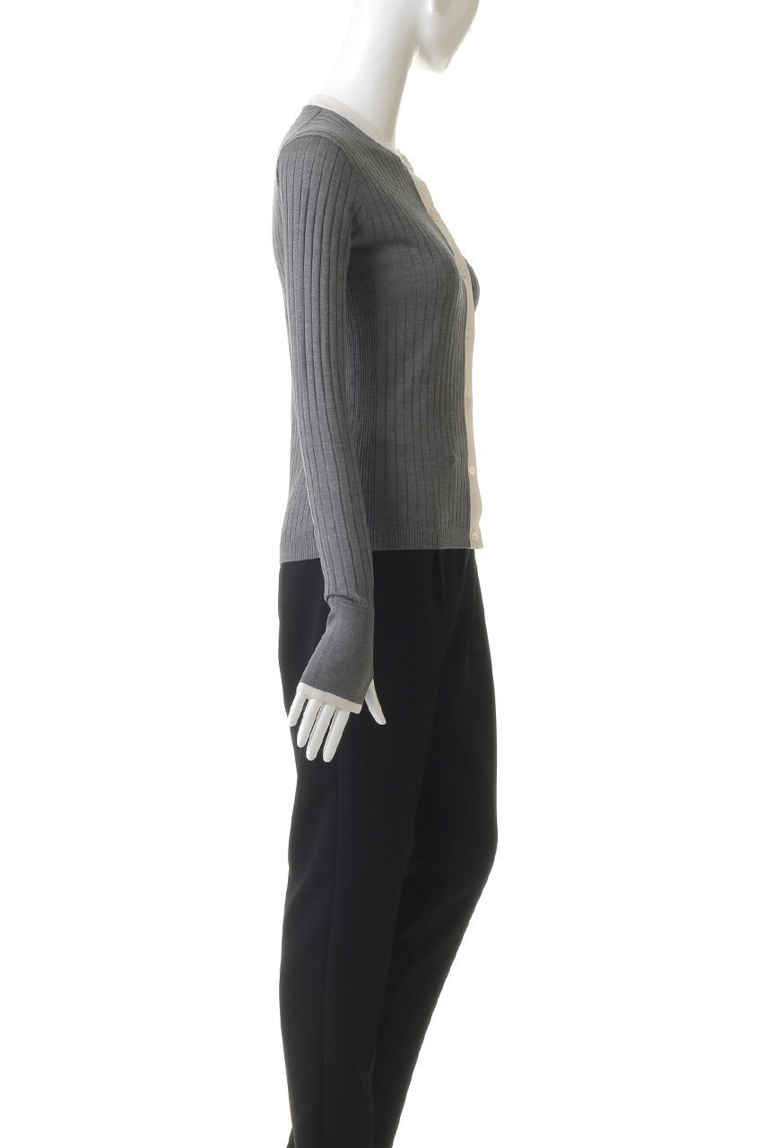 【チノ/CINOH】のシルク リブ ニット クルーネック カーディガン 人気、トレンドファッション・服の通販 founy(ファニー) 　ファッション　Fashion　レディースファッション　Fashion for Women　トップス・カットソー　Cut & Sew Tops　ニット　Knit Tops & Sweaters　カーディガン・羽織り　Layered Style Cardigans　2026年　2026　カーディガン　Cardigan, Knitwear　シルク　Silk, 100% Silk　夏　Summer　春　Spring　S/S・春夏　SS, Spring/Summer, Warm Season　other-3|ID: prp329100004844604 ipo3291000000035320560