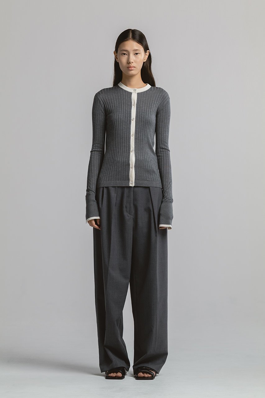 【チノ/CINOH】のシルク リブ ニット クルーネック カーディガン 人気、トレンドファッション・服の通販 founy(ファニー) 　ファッション　Fashion　レディースファッション　Fashion for Women　トップス・カットソー　Cut & Sew Tops　ニット　Knit Tops & Sweaters　カーディガン・羽織り　Layered Style Cardigans　2026年　2026　カーディガン　Cardigan, Knitwear　シルク　Silk, 100% Silk　夏　Summer　春　Spring　S/S・春夏　SS, Spring/Summer, Warm Season　other-6|ID: prp329100004844604 ipo3291000000035320563