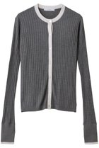 【チノ/CINOH】のシルク リブ ニット クルーネック カーディガン 人気、トレンドファッション・服の通販 founy(ファニー) ファッション Fashion レディースファッション Fashion for Women トップス・カットソー Cut & Sew Tops ニット Knit Tops & Sweaters カーディガン・羽織り Layered Style Cardigans 2026年 2026 カーディガン Cardigan, Knitwear シルク Silk, 100% Silk 夏 Summer 春 Spring S/S・春夏 SS, Spring/Summer, Warm Season thumbnail グレー|ID: prp329100004844604 ipo3291000000036044132
