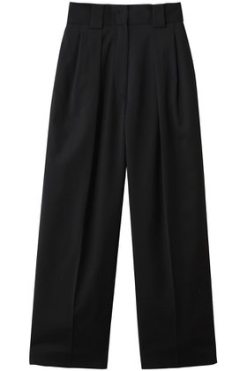 【チノ/CINOH】のポリエステル ウール ツイル ハイ ウエスト ツータック パンツ 人気、トレンドファッション・服の通販 founy(ファニー) ファッション Fashion レディースファッション Fashion for Women パンツ Pants & Trousers ツイル Twist, Twisted Detail フォルム Silhouette, Form |ID:prp329100004844605