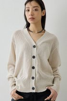 【ウィムガゼット/Whim Gazette】のVネックペーパーヤーンカーディガン 人気、トレンドファッション・服の通販 founy(ファニー) ファッション Fashion レディースファッション Fashion for Women トップス・カットソー Cut & Sew Tops ニット Knit Tops & Sweaters カーディガン・羽織り Layered Style Cardigans Vネックトップス V-Neck Tops / V-Cut Neckline Shirts 2026年 2026 カーディガン Cardigan, Knitwear シアー Sheer, See-Through ショルダー Shoulder, Shoulder Strap スリット Slit, Slit Detail デコルテ Décolleté, Neckline ドロップ Drop Shoulder, Dropped Style 吸水 Absorbent, Quick-Dry 夏 Summer 春 Spring S/S・春夏 SS, Spring/Summer, Warm Season 長袖 Long Sleeve, Full Sleeve thumbnail ライトベージュ|ID: prp329100004844610 ipo3291000000035320620