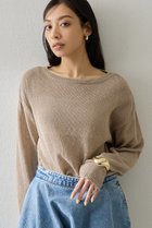 【ウィムガゼット/Whim Gazette】のボートネックペーパーヤーンプルオーバー 人気、トレンドファッション・服の通販 founy(ファニー) ファッション Fashion レディースファッション Fashion for Women トップス・カットソー Cut & Sew Tops ニット Knit Tops & Sweaters カジュアルプルオーバー・ニットトップス Pullovers & Knit Tops / Casual Pullovers 2026年 2026 シアー Sheer, See-Through ショルダー Shoulder, Shoulder Strap スリット Slit, Slit Detail デコルテ Décolleté, Neckline ドロップ Drop Shoulder, Dropped Style ブラウジング Blouson Silhouette, Cinched Waist ボトム Bottoms, Lower Wear 吸水 Absorbent, Quick-Dry 夏 Summer 春 Spring S/S・春夏 SS, Spring/Summer, Warm Season 長袖 Long Sleeve, Full Sleeve thumbnail モカ|ID: prp329100004844612 ipo3291000000035320641