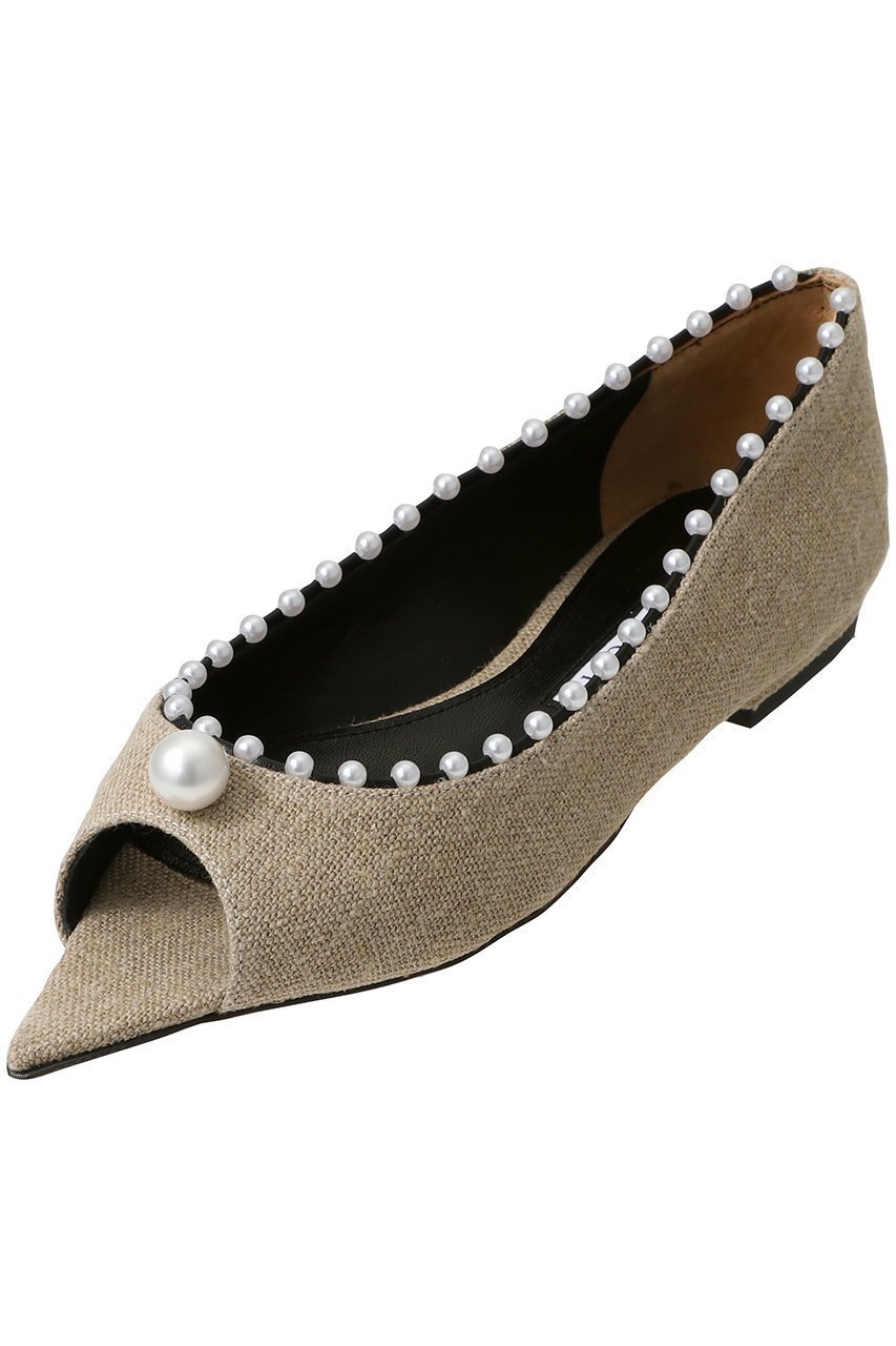 【ピッピシック/Pippichic】のANNA ANKLET オープントゥフラットシューズ 人気、トレンドファッション・服の通販 founy(ファニー) 　ファッション　Fashion　レディースファッション　Fashion for Women　2026年　2026　シューズ　Shoes, Footwear　パール　Pearl, Pearl Accent　フラット　Flat, Flat Shoes　エレガント 上品　Elegant　夏　Summer　春　Spring　S/S・春夏　SS, Spring/Summer, Warm Season　other-5|ID: prp329100004845426 ipo3291000000035637726