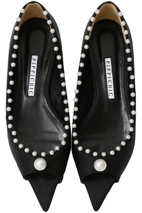 【ピッピシック/Pippichic】 ANNA ANKLET オープントゥフラットシューズ人気、トレンドファッション・服の通販 founy(ファニー) ファッション Fashion レディースファッション Fashion for Women シューズ Shoes, Footwear パール Pearl, Pearl Accent フラット Flat, Flat Shoes エレガント 上品 Elegant |ID:prp329100004845426