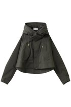 【ザ リラクス/THE RERACS】のルーズAラインショートモッズコート ガンメタルグレー|ID:prp329100004845427