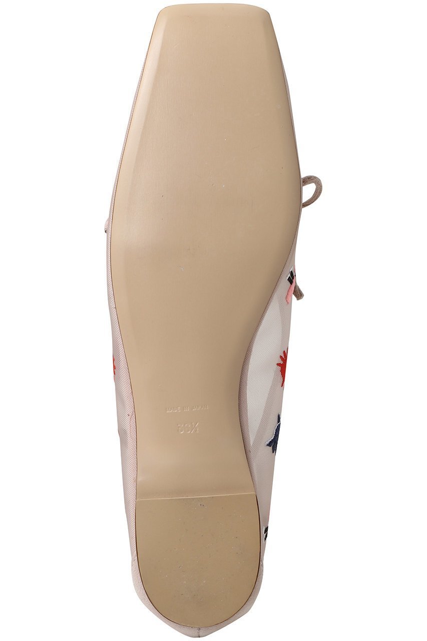 【ピッピシック/Pippichic】のAMBER BALLET チュール刺しゅうフラットシューズ 人気、トレンドファッション・服の通販 founy(ファニー) 　ファッション　Fashion　レディースファッション　Fashion for Women　2026年　2026　シアー　Sheer, See-Through　シューズ　Shoes, Footwear　チュール　Tulip, Tulip Motif　バランス　Balance, Style Balance　バレエ　Ballet, Ballet Style　フラット　Flat, Flat Shoes　リボン　Ribbon, Bow　夏　Summer　春　Spring　S/S・春夏　SS, Spring/Summer, Warm Season　other-6|ID: prp329100004845434 ipo3291000000036030714
