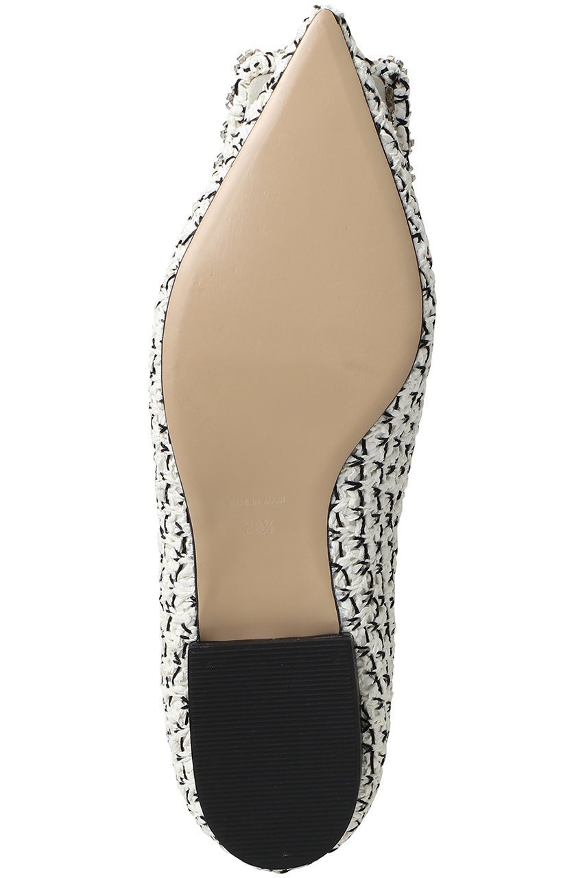 【ピッピシック/Pippichic】のANNA V JEWELRY ラッセルツイードフラットシューズ 人気、トレンドファッション・服の通販 founy(ファニー) 　ファッション　Fashion　レディースファッション　Fashion for Women　2026年　2026　シューズ　Shoes, Footwear　ツイード　Twill, Twill Weave　パーティ　Party, Party Style　フラット　Flat, Flat Shoes　モダン　Modern, Contemporary　ラグジュアリー　Luxury, Elegant　ラッセル　Raschel, Raschel Lace　エレガント 上品　Elegant　ビジネス 仕事 通勤　Business / Work / Commuting　夏　Summer　春　Spring　S/S・春夏　SS, Spring/Summer, Warm Season　other-5|ID: prp329100004845436 ipo3291000000035334718