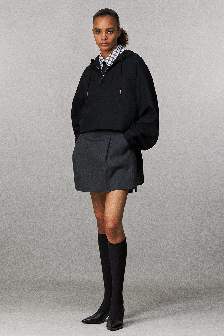 【ザ リラクス/THE RERACS】のジップアッププルオーバーショートパーカー 人気、トレンドファッション・服の通販 founy(ファニー) 　ファッション　Fashion　レディースファッション　Fashion for Women　トップス・カットソー　Cut & Sew Tops　シャツ・ブラウス・オフィスカジュアル　Elegant Blouses & Button-Ups　レディースパーカー・カジュアルフーディー　Casual Hoodies & Sweatshirts　ロングTシャツ・Tシャツ　Longline T-Shirts & Tees　カジュアルプルオーバー・ニットトップス　Pullovers & Knit Tops / Casual Pullovers　スウェット・クルーネックトップス　Sweatshirts & Crewnecks / Relaxed Fit Sweat Tops　カットソー・ベーシックTシャツ　Cut-and-Sewn Tops / Stretch Tees & Basics　2026年　2026　ショート　Short, Short Length　ジップ　Zip, Zipper　バランス　Balance, Style Balance　ベーシック　Basic, Essential　リラックス　Relax, Relaxed Fit　夏　Summer　春　Spring　S/S・春夏　SS, Spring/Summer, Warm Season　羽織　Haori, Light Jacket　other-6|ID: prp329100004845441 ipo3291000000035334753