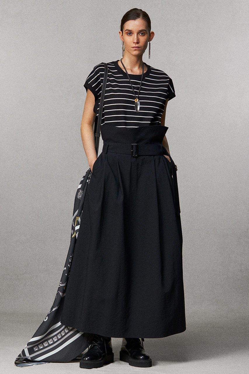 【ザ リラクス/THE RERACS】のウエストフラップフレアスカート 人気、トレンドファッション・服の通販 founy(ファニー) 　ファッション　Fashion　レディースファッション　Fashion for Women　スカート　Skirts　Aライン・フレアスカート　A-Line & Flared Skirts　ロングスカート　Long Skirts / Maxi & Midi Skirts　2026年　2026　フラップ　Flap, Flap Pocket　フレア　Flare, Flared　マキシ　Maxi, Full Length　ロング　Long, Long-Length　夏　Summer　春　Spring　S/S・春夏　SS, Spring/Summer, Warm Season　other-6|ID: prp329100004845444 ipo3291000000036142352