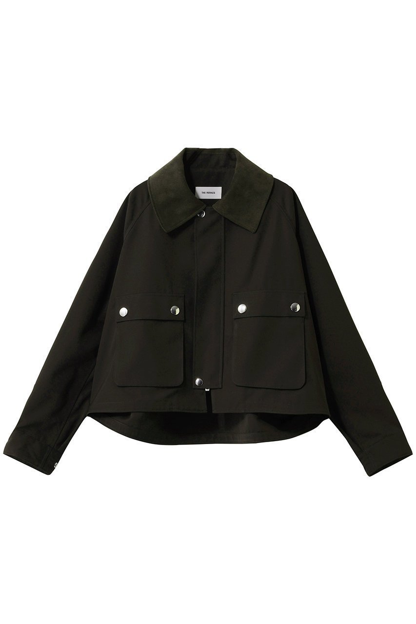 【ザ リラクス/THE RERACS】のフィッシングジャケット インテリア・キッズ・メンズ・レディースファッション・服の通販 founy(ファニー) 　ファッション　Fashion　レディースファッション　Fashion for Women　アウター　Coat / Outerwear Collection　レディースジャケット・軽アウター　Jackets　2026年　2026　ショート　Short, Short Length　ジャケット　Jacket, Outerwear　ミリタリー　Military, Army Style　モダン　Modern, Contemporary　ワイド　Wide, Wide Fit　夏　Summer　春　Spring　S/S・春夏　SS, Spring/Summer, Warm Season　ブラウンチャコール|ID: prp329100004845447 ipo3291000000036030865