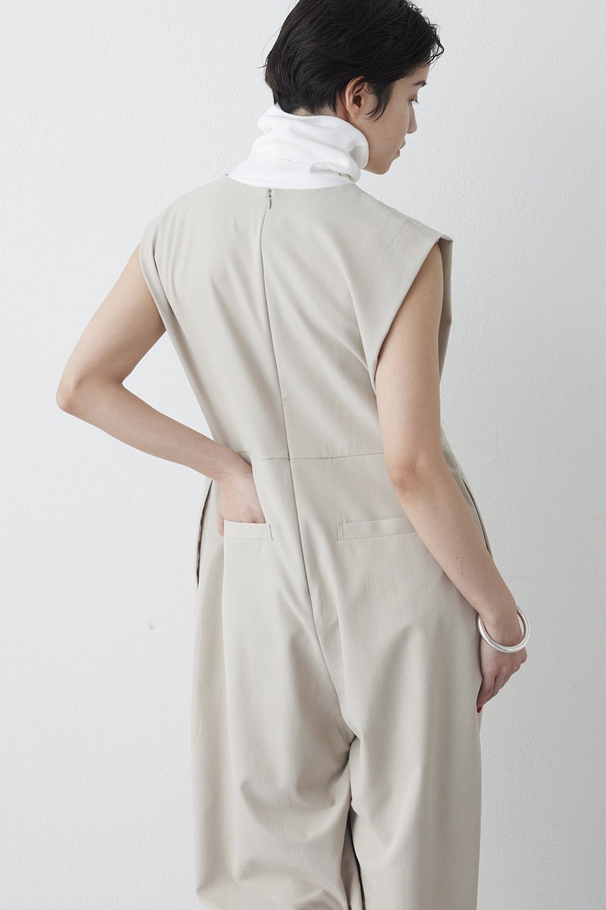 【ウィムガゼット/Whim Gazette】の【THE PAUSE】ドレープジャンプスーツ 人気、トレンドファッション・服の通販 founy(ファニー) 　ファッション　Fashion　レディースファッション　Fashion for Women　パンツ　Pants & Trousers　スーツ　Suit, Formalwear　ツイル　Twist, Twisted Detail　ドレープ　Drape, Draping Fabric　フォーマル　Formal, Dressy　ヴィンテージ　Vintage Style　エレガント 上品　Elegant　other-5|ID: prp329100004845454 ipo3291000000036869746