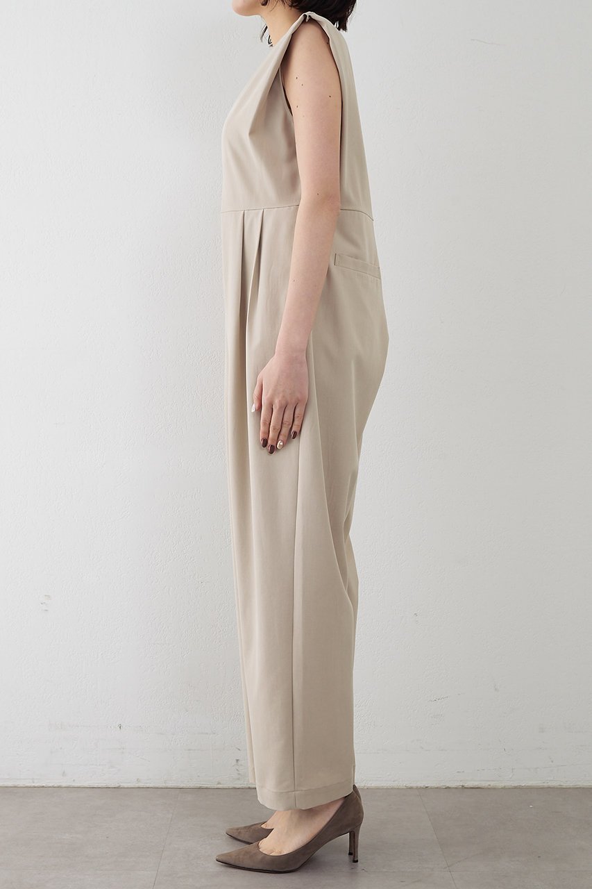 【ウィムガゼット/Whim Gazette】の【THE PAUSE】ドレープジャンプスーツ 人気、トレンドファッション・服の通販 founy(ファニー) 　ファッション　Fashion　レディースファッション　Fashion for Women　パンツ　Pants & Trousers　スーツ　Suit, Formalwear　ツイル　Twist, Twisted Detail　ドレープ　Drape, Draping Fabric　フォーマル　Formal, Dressy　ヴィンテージ　Vintage Style　エレガント 上品　Elegant　other-7|ID: prp329100004845454 ipo3291000000036869750