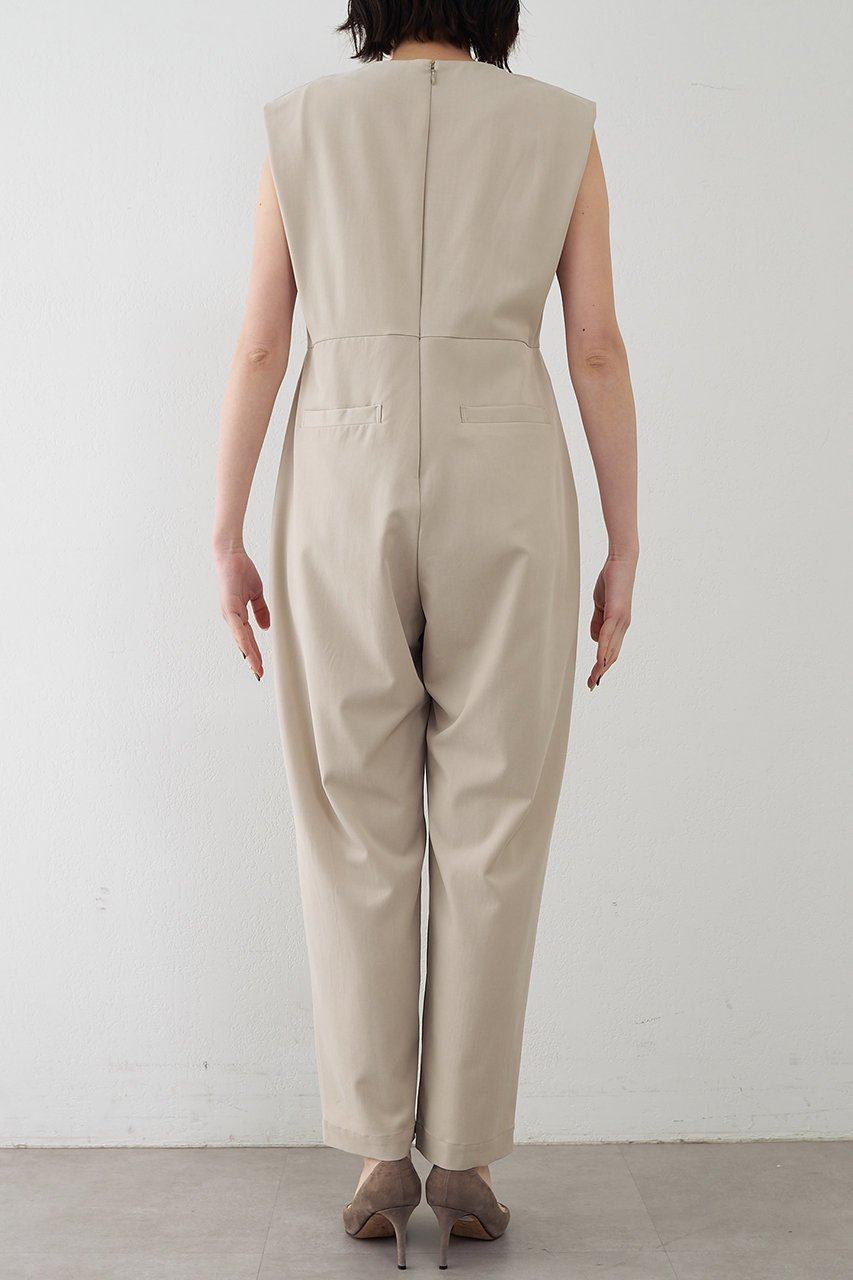 【ウィムガゼット/Whim Gazette】の【THE PAUSE】ドレープジャンプスーツ 人気、トレンドファッション・服の通販 founy(ファニー) 　ファッション　Fashion　レディースファッション　Fashion for Women　パンツ　Pants & Trousers　スーツ　Suit, Formalwear　ツイル　Twist, Twisted Detail　ドレープ　Drape, Draping Fabric　フォーマル　Formal, Dressy　ヴィンテージ　Vintage Style　エレガント 上品　Elegant　other-8|ID: prp329100004845454 ipo3291000000036869752