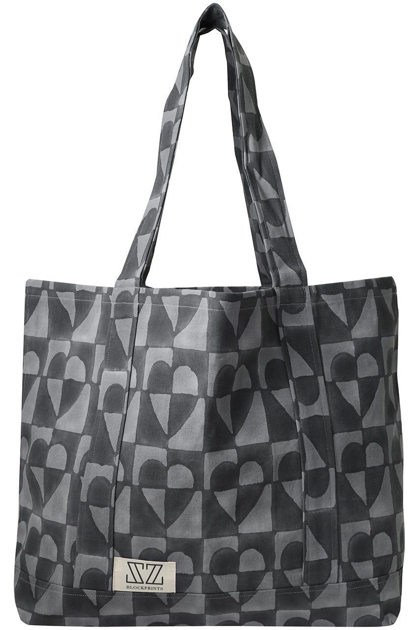 【エスゼット ブロックプリント/SZ Blockprints】のSMALL TOTE HEART COOKIE トートバッグ 人気、トレンドファッション・服の通販 founy(ファニー) 　ファッション　Fashion　レディースファッション　Fashion for Women　バッグ　Bags　モチーフ　Motif, Design Theme　旅行　Travel　 other-1|ID: prp329100004845463 ipo3291000000036952109
