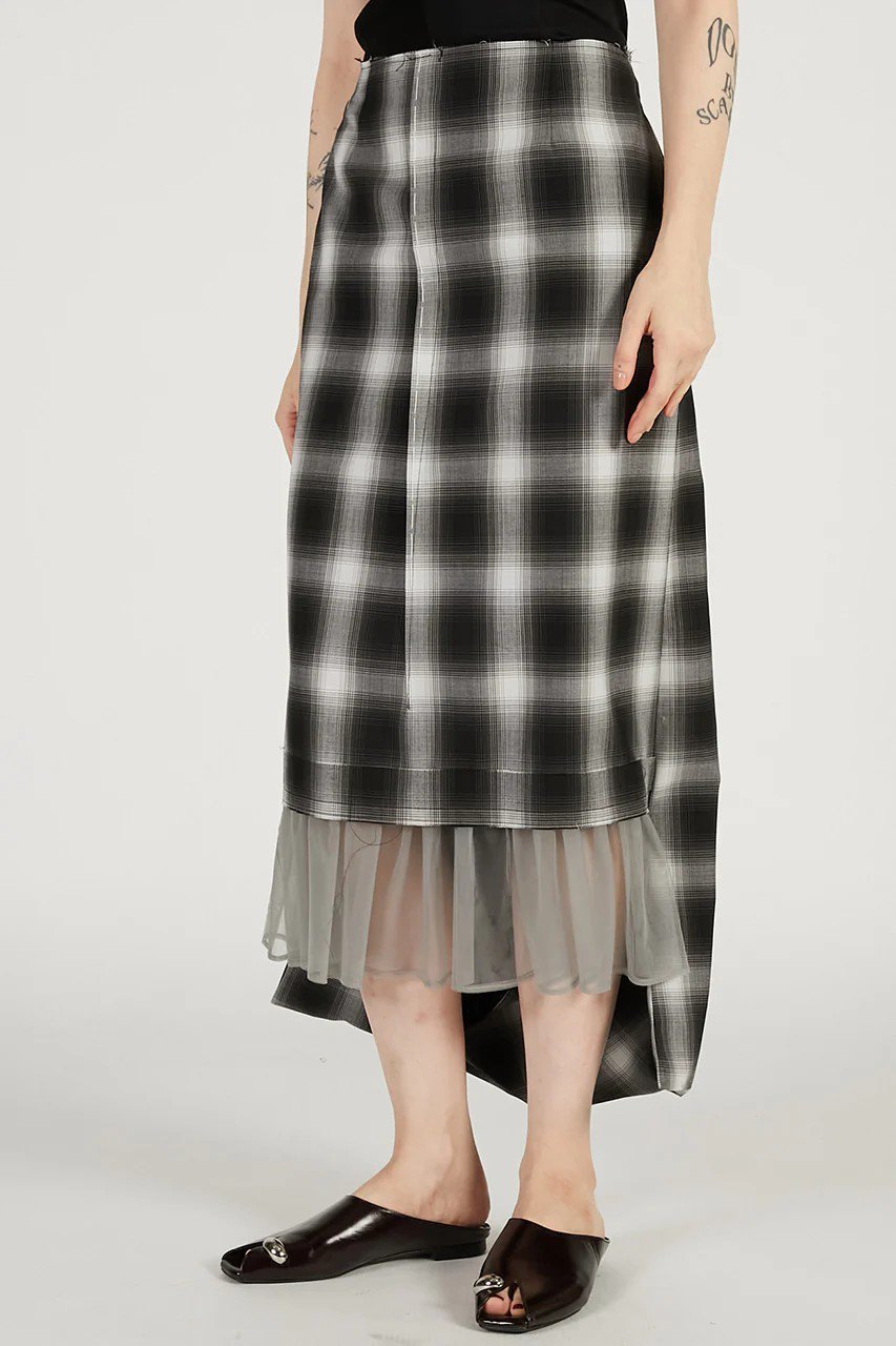 【プランク プロジェクト/PRANK PROJECT】のエラーヘムスカート 人気、トレンドファッション・服の通販 founy(ファニー) 　ファッション　Fashion　レディースファッション　Fashion for Women　スカート　Skirts　ロングスカート　Long Skirts / Maxi & Midi Skirts　2026年　2026　スリット　Slit, Slit Detail　チュール　Tulip, Tulip Motif　ハンド　Hand, Handmade　フォーマル　Formal, Dressy　ロング　Long, Long-Length　夏　Summer　春　Spring　S/S・春夏　SS, Spring/Summer, Warm Season　other-8|ID: prp329100004845466 ipo3291000000035334980