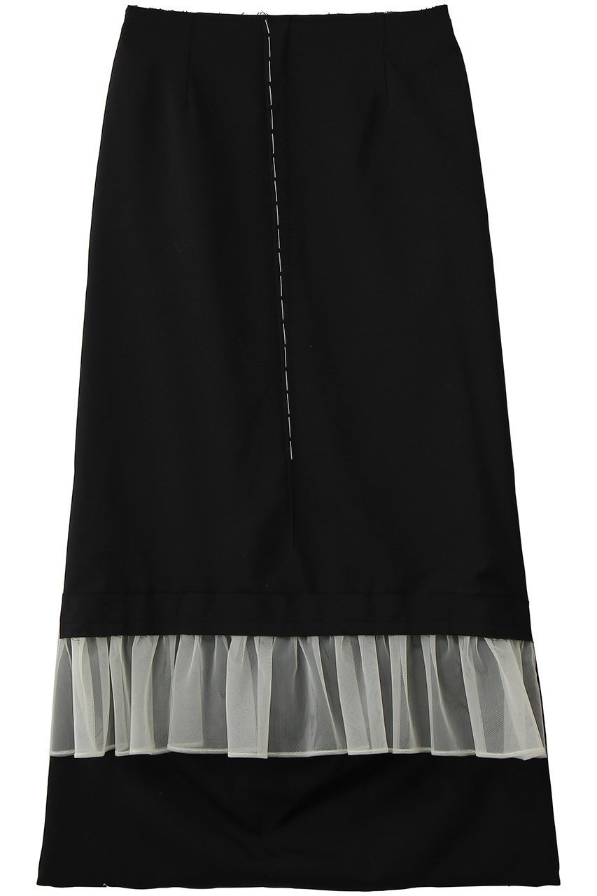 【プランク プロジェクト/PRANK PROJECT】のエラーヘムスカート 人気、トレンドファッション・服の通販 founy(ファニー) 　ファッション　Fashion　レディースファッション　Fashion for Women　スカート　Skirts　ロングスカート　Long Skirts / Maxi & Midi Skirts　スリット　Slit, Slit Detail　チュール　Tulip, Tulip Motif　ハンド　Hand, Handmade　フォーマル　Formal, Dressy　ロング　Long, Long-Length　 other-1|ID: prp329100004845466 ipo3291000000036869910