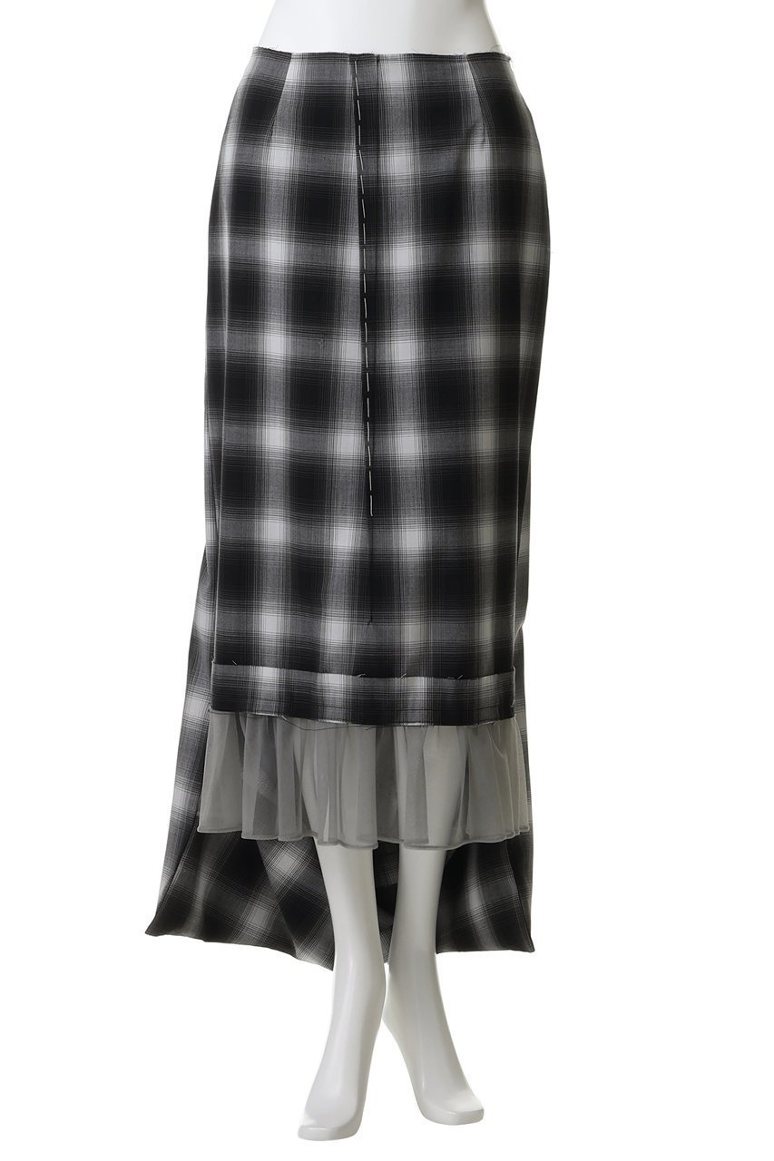 【プランク プロジェクト/PRANK PROJECT】のエラーヘムスカート 人気、トレンドファッション・服の通販 founy(ファニー) 　ファッション　Fashion　レディースファッション　Fashion for Women　スカート　Skirts　ロングスカート　Long Skirts / Maxi & Midi Skirts　スリット　Slit, Slit Detail　チュール　Tulip, Tulip Motif　ハンド　Hand, Handmade　フォーマル　Formal, Dressy　ロング　Long, Long-Length　other-2|ID: prp329100004845466 ipo3291000000036869917