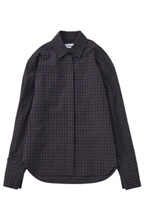 【ザ ストア バイ シー/THE STORE by C】 【COCUCA】チェックシャツ人気、トレンドファッション・服の通販 founy(ファニー) ファッション Fashion レディースファッション Fashion for Women トップス・カットソー Cut & Sew Tops シャツ・ブラウス・オフィスカジュアル Elegant Blouses & Button-Ups 2026年 2026 カフス Cuff Design シンプル Simple, Minimal スリーブ Sleeve, Long Sleeve / Short Sleeve チェック Check, Plaid, Tartan マニッシュ Mannish, Boyish ロング Long, Long-Length 再入荷 Restock / Back in Stock 夏 Summer 春 Spring S/S・春夏 SS, Spring/Summer, Warm Season |ID:prp329100004845468