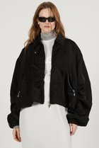 【プランク プロジェクト/PRANK PROJECT】のバルーンスイングジャケット 人気、トレンドファッション・服の通販 founy(ファニー) ファッション Fashion レディースファッション Fashion for Women アウター Coat / Outerwear Collection レディースジャケット・軽アウター Jackets おすすめ Recommended / Our Picks ジャケット Jacket, Outerwear バルーン Balloon, Balloon Silhouette フォルム Silhouette, Form モダン Modern, Contemporary thumbnail BLK(ブラック)|ID: prp329100004845470 ipo3291000000036781034