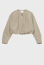 【スタニングルアー/STUNNING LURE】のrショートボリュームブルゾン 人気、トレンドファッション・服の通販 founy(ファニー) ファッション Fashion レディースファッション Fashion for Women アウター Coat / Outerwear Collection レディースジャケット・軽アウター Jackets ブルゾンジャケット・スポーティアウター Blouson Jackets 2026年 2026 ギャザー Gathered, Ruffled ジャケット Jacket, Outerwear フォルム Silhouette, Form ブルゾン Blouson, Bomber Jacket メッシュ Mesh, Net Fabric エレガント 上品 Elegant 夏 Summer 春 Spring S/S・春夏 SS, Spring/Summer, Warm Season 軽量 Lightweight, Ultra Light thumbnail ベージュ|ID: prp329100004845471 ipo3291000000035335028