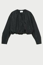 【スタニングルアー/STUNNING LURE】のrショートボリュームブルゾン 人気、トレンドファッション・服の通販 founy(ファニー) ファッション Fashion レディースファッション Fashion for Women アウター Coat / Outerwear Collection レディースジャケット・軽アウター Jackets ブルゾンジャケット・スポーティアウター Blouson Jackets 2026年 2026 ギャザー Gathered, Ruffled ジャケット Jacket, Outerwear フォルム Silhouette, Form ブルゾン Blouson, Bomber Jacket メッシュ Mesh, Net Fabric エレガント 上品 Elegant 夏 Summer 春 Spring S/S・春夏 SS, Spring/Summer, Warm Season 軽量 Lightweight, Ultra Light thumbnail ブラック|ID: prp329100004845471 ipo3291000000035335029