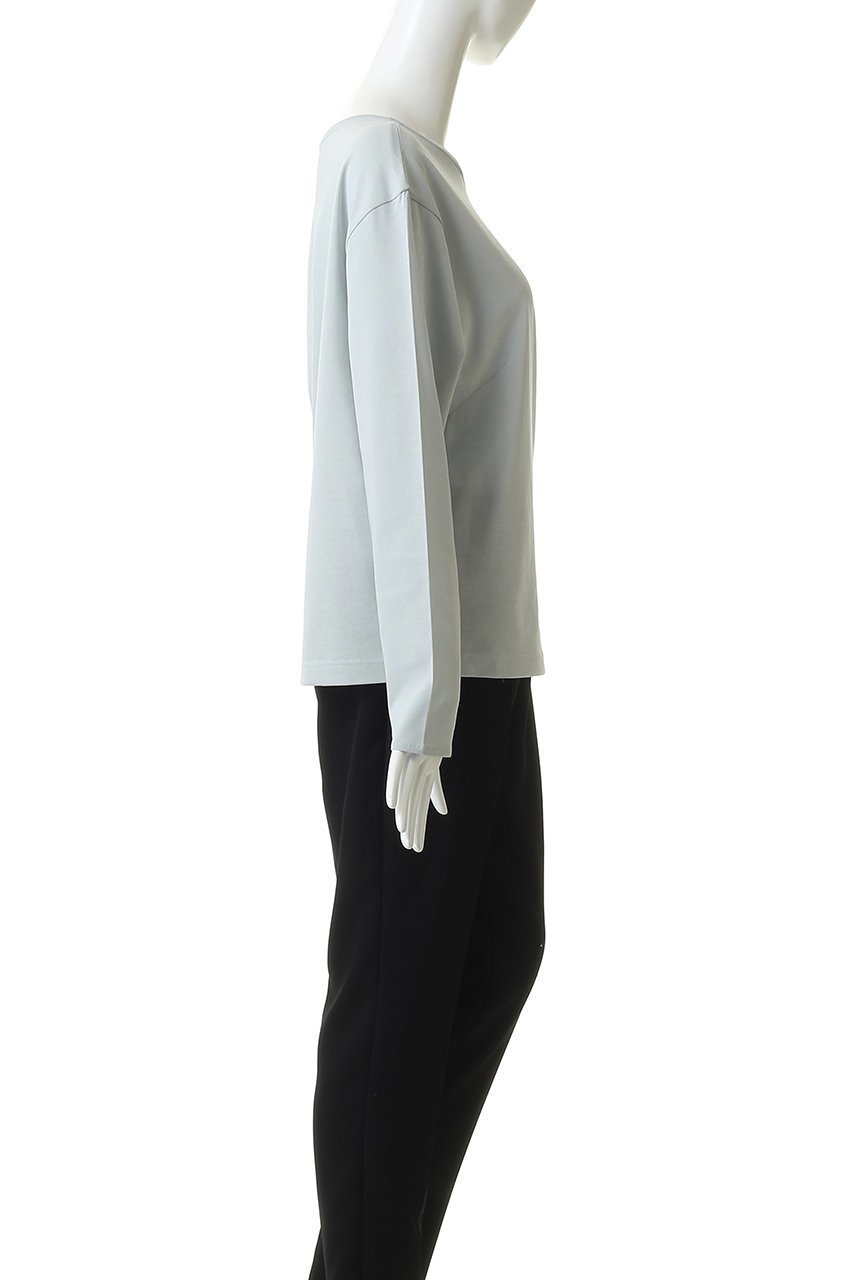 【スタニングルアー/STUNNING LURE】のオフショルダープルオーバー 人気、トレンドファッション・服の通販 founy(ファニー) 　ファッション　Fashion　レディースファッション　Fashion for Women　トップス・カットソー　Cut & Sew Tops　シャツ・ブラウス・オフィスカジュアル　Elegant Blouses & Button-Ups　ロングTシャツ・Tシャツ　Longline T-Shirts & Tees　カジュアルプルオーバー・ニットトップス　Pullovers & Knit Tops / Casual Pullovers　カットソー・ベーシックTシャツ　Cut-and-Sewn Tops / Stretch Tees & Basics　なめらか　Smooth, Silky Texture　シンプル　Simple, Minimal　スリーブ　Sleeve, Long Sleeve / Short Sleeve　ロング　Long, Long-Length　エレガント 上品　Elegant　other-6|ID: prp329100004845474 ipo3291000000036370493