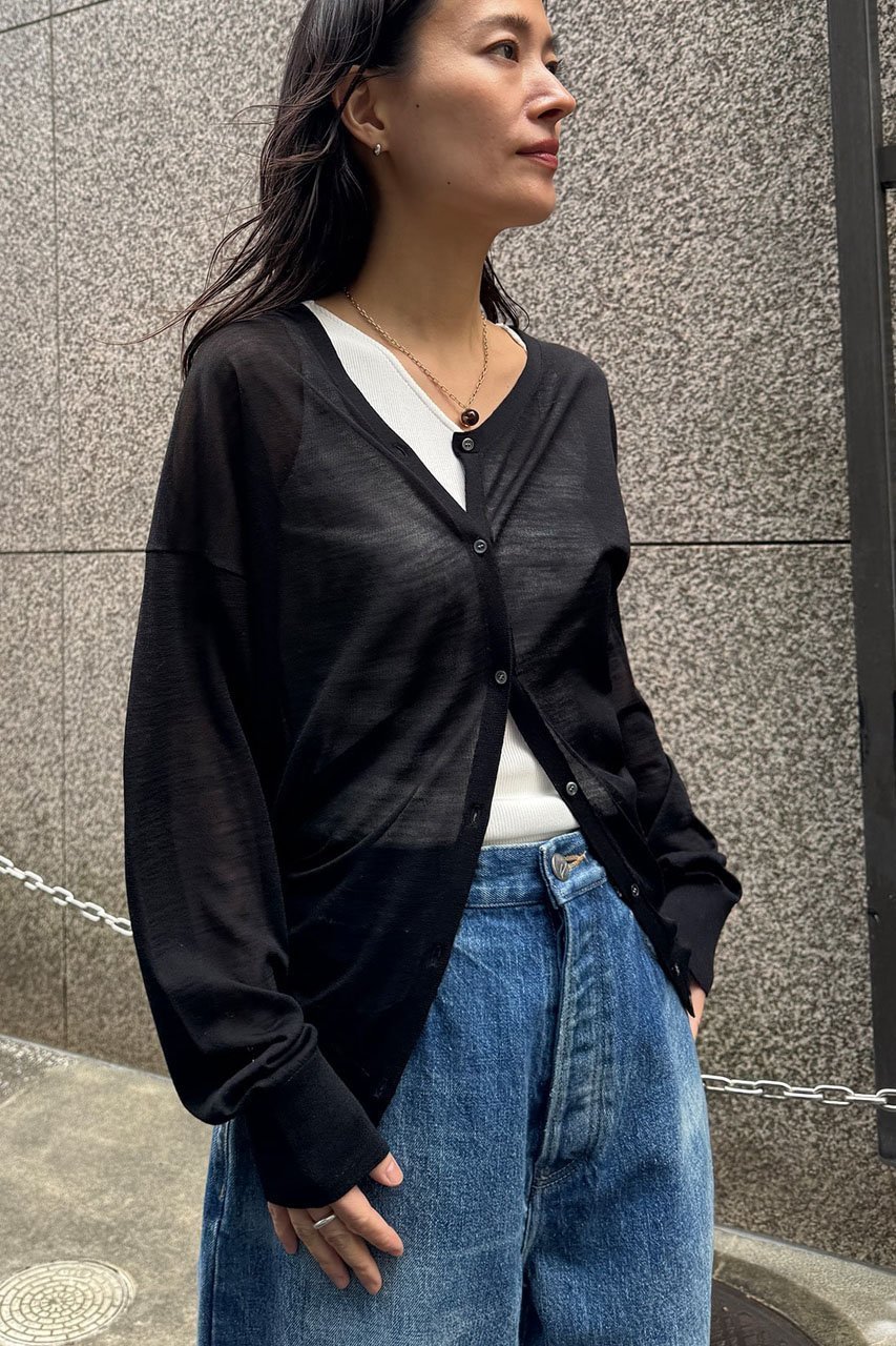 【スタニングルアー/STUNNING LURE】のrウールシルクカーディガン 人気、トレンドファッション・服の通販 founy(ファニー) ファッション Fashion レディースファッション Fashion for Women トップス・カットソー Cut & Sew Tops ニット Knit Tops & Sweaters カーディガン・羽織り Layered Style Cardigans 2026年 2026 イレギュラー Irregular Design カーディガン Cardigan, Knitwear シアー Sheer, See-Through シルク Silk, 100% Silk ツイスト Tweed, Tweed Fabric ドレープ Drape, Draping Fabric モダン Modern, Contemporary エレガント 上品 Elegant 夏 Summer 春 Spring S/S・春夏 SS, Spring/Summer, Warm Season other-6|ID: prp329100004845476 ipo3291000000035335070