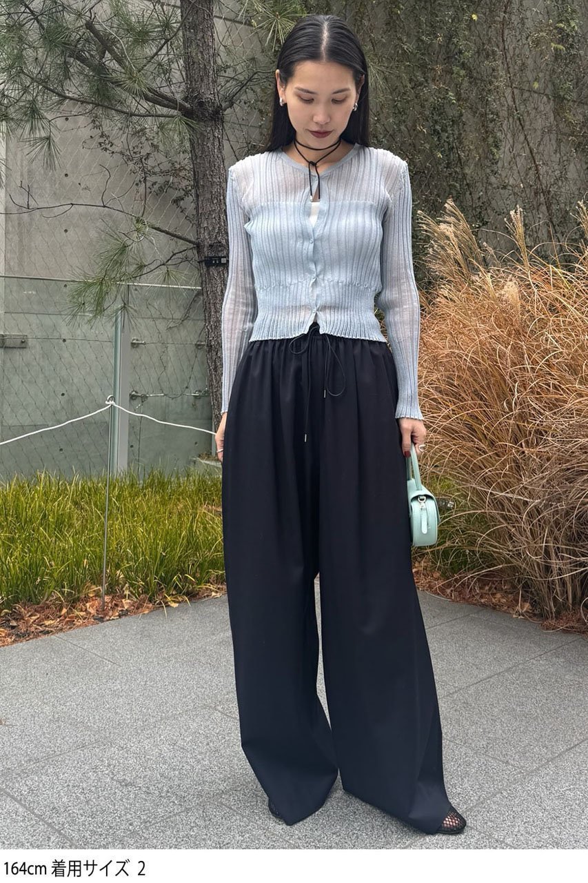 【スタニングルアー/STUNNING LURE】のギャザーイージーワイドパンツ 人気、トレンドファッション・服の通販 founy(ファニー) 　ファッション　Fashion　レディースファッション　Fashion for Women　パンツ　Pants & Trousers　2026年　2026　ギャザー　Gathered, Ruffled　シンプル　Simple, Minimal　フォーマル　Formal, Dressy　リラックス　Relax, Relaxed Fit　エレガント 上品　Elegant　夏　Summer　春　Spring　S/S・春夏　SS, Spring/Summer, Warm Season　other-4|ID: prp329100004845479 ipo3291000000035335087