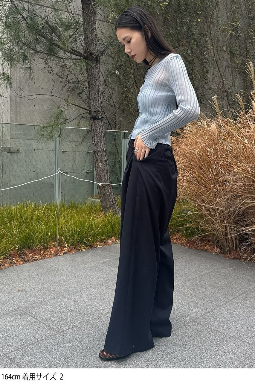 【スタニングルアー/STUNNING LURE】のギャザーイージーワイドパンツ 人気、トレンドファッション・服の通販 founy(ファニー) 　ファッション　Fashion　レディースファッション　Fashion for Women　パンツ　Pants & Trousers　2026年　2026　ギャザー　Gathered, Ruffled　シンプル　Simple, Minimal　フォーマル　Formal, Dressy　リラックス　Relax, Relaxed Fit　エレガント 上品　Elegant　夏　Summer　春　Spring　S/S・春夏　SS, Spring/Summer, Warm Season　other-5|ID: prp329100004845479 ipo3291000000035335088