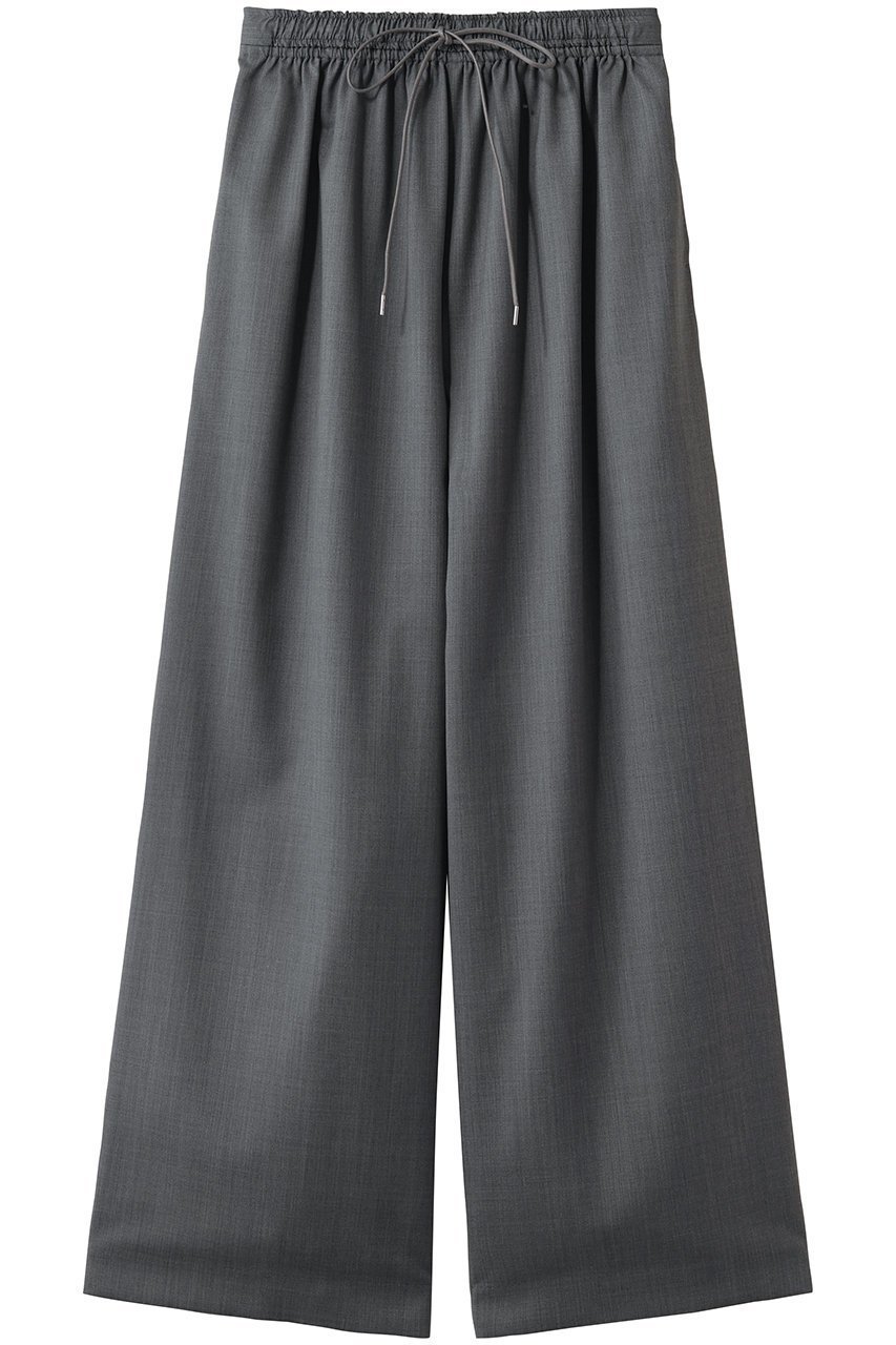 【スタニングルアー/STUNNING LURE】のギャザーイージーワイドパンツ インテリア・キッズ・メンズ・レディースファッション・服の通販 founy(ファニー) 　ファッション　Fashion　レディースファッション　Fashion for Women　パンツ　Pants & Trousers　ギャザー　Gathered, Ruffled　シンプル　Simple, Minimal　フォーマル　Formal, Dressy　リラックス　Relax, Relaxed Fit　エレガント 上品　Elegant　グレー|ID: prp329100004845479 ipo3291000000036869933