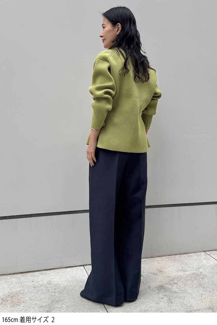 【スタニングルアー/STUNNING LURE】のダブルクロスタックパンツ 人気、トレンドファッション・服の通販 founy(ファニー) 　ファッション　Fashion　レディースファッション　Fashion for Women　パンツ　Pants & Trousers　ストレート　Straight, Straight Cut　センター　Center, Center Line　ダウン　Down, Puffer　ドレス　Dress, One-Piece　モダン　Modern, Contemporary　エレガント 上品　Elegant　other-5|ID: prp329100004845481 ipo3291000000036145550