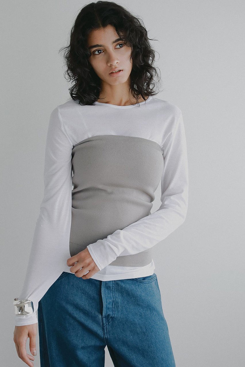【ハー/HER.】の【1/29 12:00販売開始】ニットビスチェ 人気、トレンドファッション・服の通販 founy(ファニー) 　ファッション　Fashion　レディースファッション　Fashion for Women　トップス・カットソー　Cut & Sew Tops　ニット　Knit Tops & Sweaters　カジュアルプルオーバー・ニットトップス　Pullovers & Knit Tops / Casual Pullovers　ビスチェ　Bustiers & Corset Tops / Layered Bustier Style　インナー　Innerwear　新作・新入荷　New Arrivals / New In　other-8|ID: prp329100004845486 ipo3291000000035335143