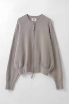 【ハー/HER.】の【1/29 12:00販売開始】ニットジップアップブルゾン 人気、トレンドファッション・服の通販 founy(ファニー) ファッション Fashion レディースファッション Fashion for Women アウター Coat / Outerwear Collection レディースジャケット・軽アウター Jackets ブルゾンジャケット・スポーティアウター Blouson Jackets サテン Satin, Glossy Fabric ジャケット Jacket, Outerwear ブルゾン Blouson, Bomber Jacket ボトム Bottoms, Lower Wear リラックス Relax, Relaxed Fit 新作・新入荷 New Arrivals / New In thumbnail ベージュ|ID: prp329100004845487 ipo3291000000035335146