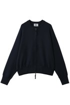 【ハー/HER.】のニットジップアップブルゾン ネイビー|ID: prp329100004845487 ipo3291000000035851794