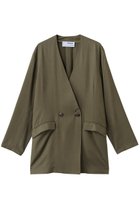 【スリー ドッツ/three dots】のフィブリオ ジャケット 人気、トレンドファッション・服の通販 founy(ファニー) ファッション Fashion レディースファッション Fashion for Women アウター Coat / Outerwear Collection レディースジャケット・軽アウター Jackets 2026年 2026 おすすめ Recommended / Our Picks シンプル Simple, Minimal ジャケット Jacket, Outerwear ダブル Double, Double-Breasted 夏 Summer 春 Spring S/S・春夏 SS, Spring/Summer, Warm Season thumbnail クレイカーキ|ID: prp329100004845488 ipo3291000000035335157