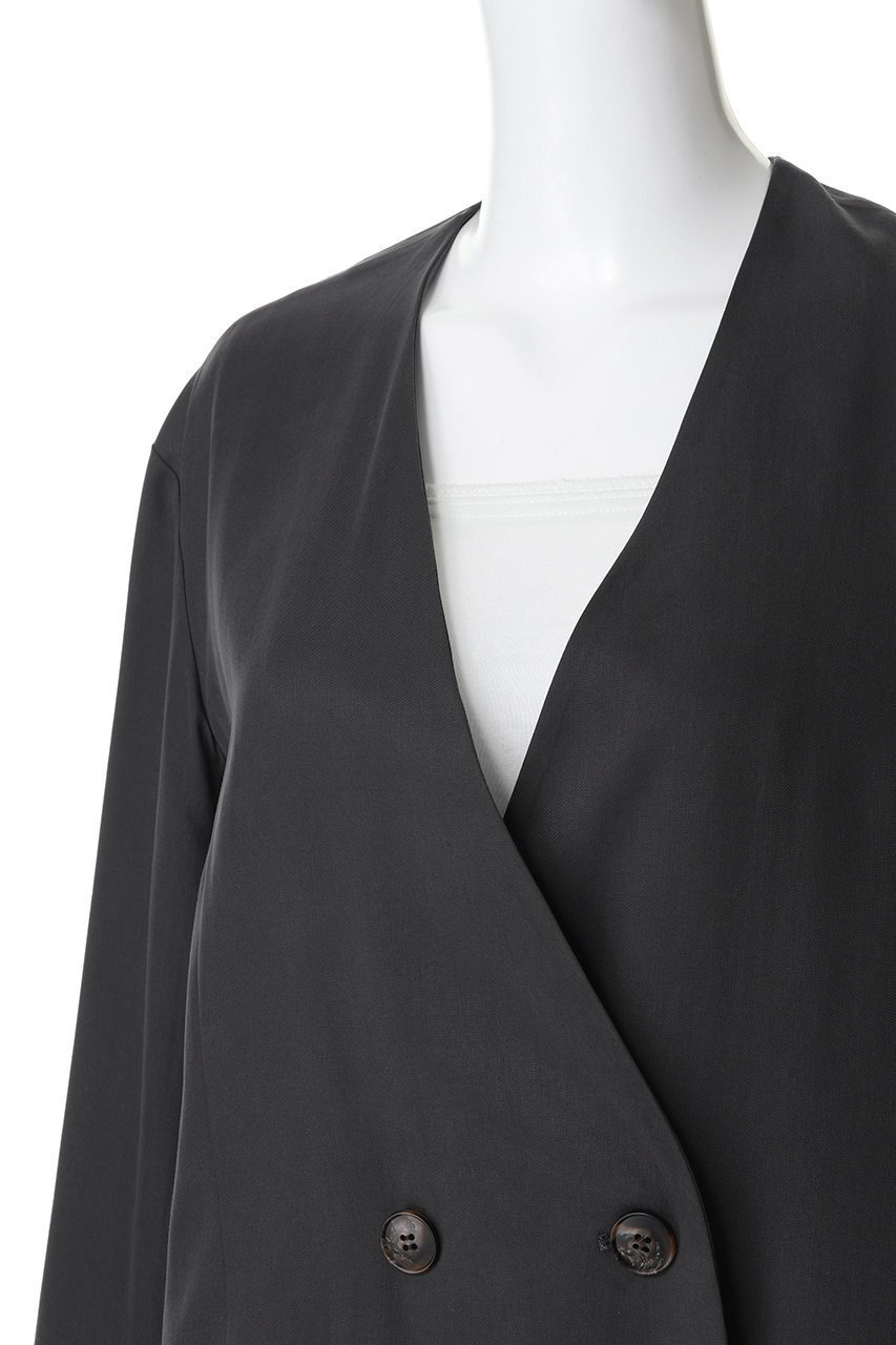 【スリー ドッツ/three dots】のフィブリオ ジャケット 人気、トレンドファッション・服の通販 founy(ファニー) 　ファッション　Fashion　レディースファッション　Fashion for Women　アウター　Coat / Outerwear Collection　レディースジャケット・軽アウター　Jackets　2026年　2026　おすすめ　Recommended / Our Picks　シンプル　Simple, Minimal　ジャケット　Jacket, Outerwear　ダブル　Double, Double-Breasted　夏　Summer　春　Spring　S/S・春夏　SS, Spring/Summer, Warm Season　other-5|ID: prp329100004845488 ipo3291000000035335161