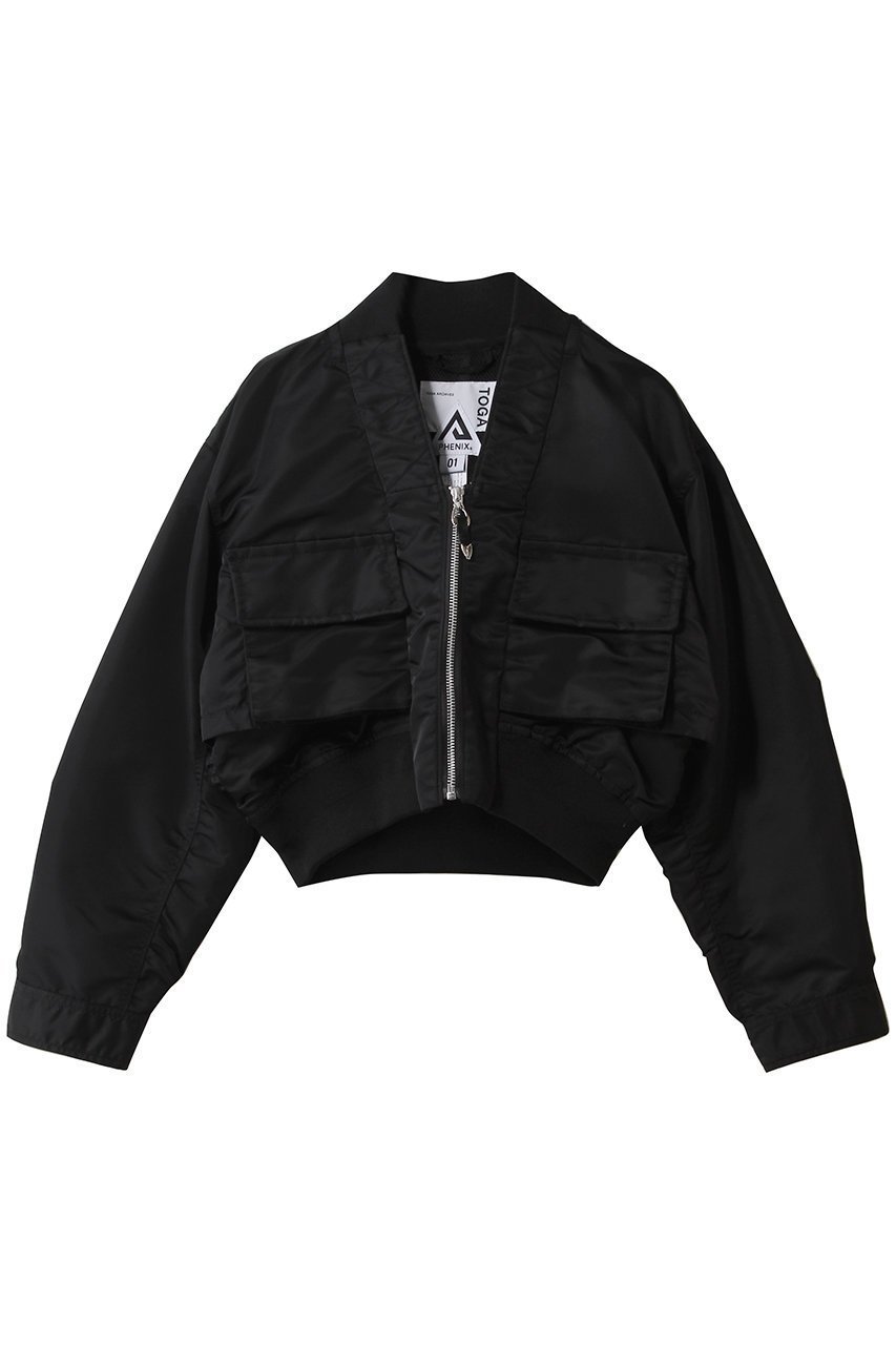 【フェニックス/Phenix】の【PHENIX by TOGA】CONVERTIBLE UTILITY TECH BLOUSN インテリア・キッズ・メンズ・レディースファッション・服の通販 founy(ファニー) 　ファッション　Fashion　レディースファッション　Fashion for Women　アウター　Coat / Outerwear Collection　レディースジャケット・軽アウター　Jackets　ブルゾンジャケット・スポーティアウター　Blouson Jackets　コンパクト　Compact, Small Size　ジャケット　Jacket, Outerwear　スタイリッシュ　Stylish, Fashionable　スポーティ　Sporty, Casual Athletic　フロント　Front, Front Design　ブルゾン　Blouson, Bomber Jacket　ポケット　Pocket, Pocket Detail　人気　Popular, Best Seller　black|ID: prp329100004845496 ipo3291000000036869956