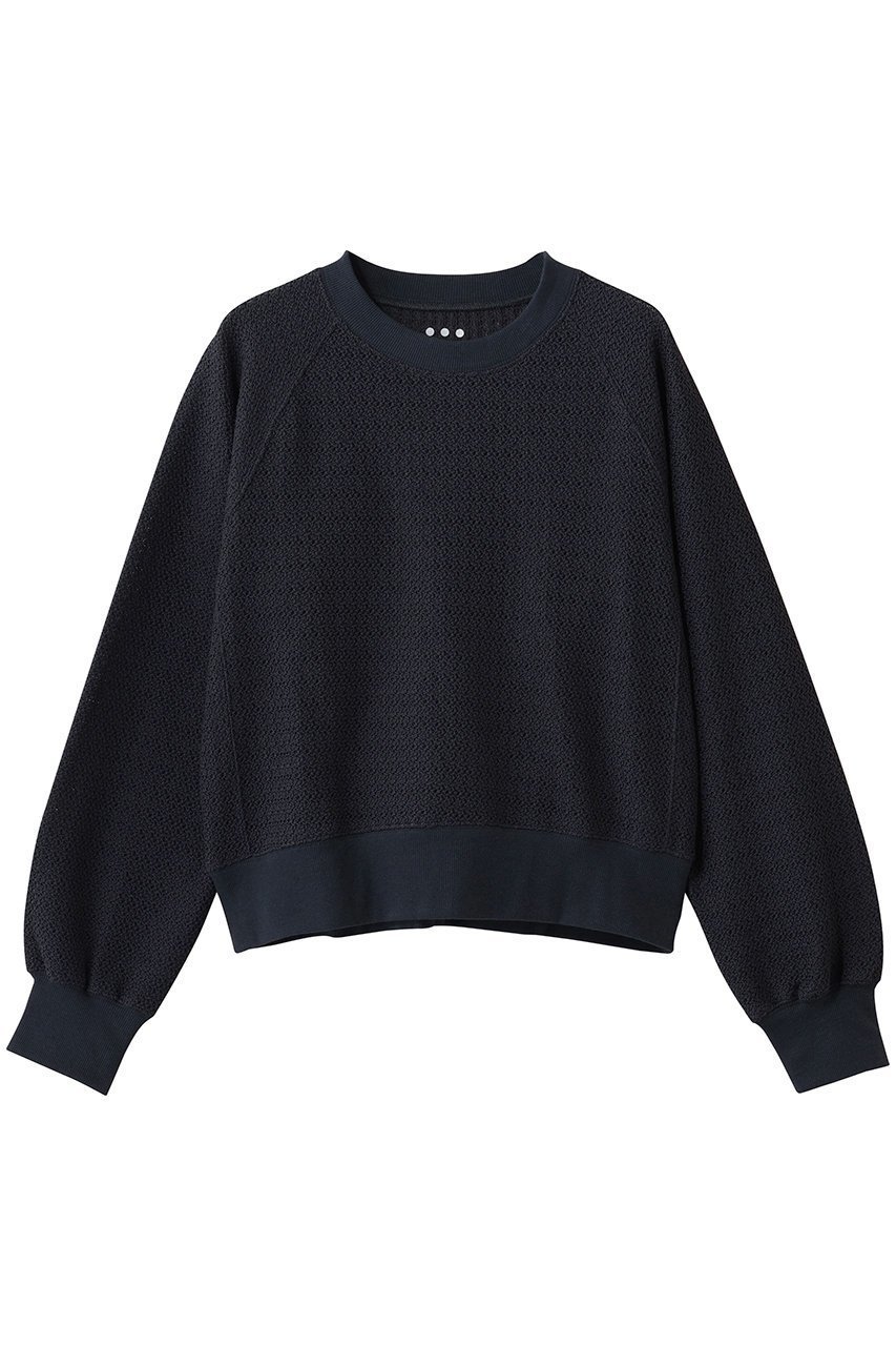 【スリー ドッツ/three dots】のラッセル ラグラントップス インテリア・キッズ・メンズ・レディースファッション・服の通販 founy(ファニー) ファッション Fashion レディースファッション Fashion for Women トップス・カットソー Cut & Sew Tops シャツ・ブラウス・オフィスカジュアル Elegant Blouses & Button-Ups ロングTシャツ・Tシャツ Longline T-Shirts & Tees カットソー・ベーシックTシャツ Cut-and-Sewn Tops / Stretch Tees & Basics 2026年 2026 エレガント 上品 Elegant スリーブ Sleeve, Long Sleeve / Short Sleeve ラッセル Raschel, Raschel Lace ロング Long, Long-Length 夏 Summer 春 Spring S/S・春夏 SS, Spring/Summer, Warm Season インク|ID: prp329100004845500 ipo3291000000035335243