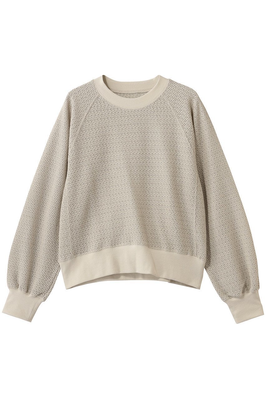 【スリー ドッツ/three dots】のラッセル ラグラントップス インテリア・キッズ・メンズ・レディースファッション・服の通販 founy(ファニー) ファッション Fashion レディースファッション Fashion for Women トップス・カットソー Cut & Sew Tops シャツ・ブラウス・オフィスカジュアル Elegant Blouses & Button-Ups ロングTシャツ・Tシャツ Longline T-Shirts & Tees カットソー・ベーシックTシャツ Cut-and-Sewn Tops / Stretch Tees & Basics 2026年 2026 エレガント 上品 Elegant スリーブ Sleeve, Long Sleeve / Short Sleeve ラッセル Raschel, Raschel Lace ロング Long, Long-Length 夏 Summer 春 Spring S/S・春夏 SS, Spring/Summer, Warm Season ベージュ|ID: prp329100004845500 ipo3291000000035335244