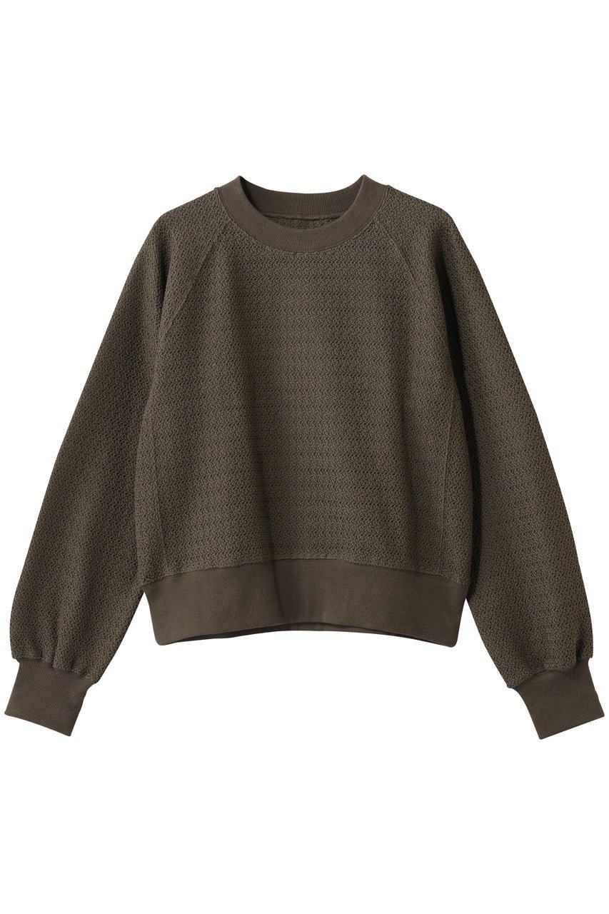 【スリー ドッツ/three dots】のラッセル ラグラントップス インテリア・キッズ・メンズ・レディースファッション・服の通販 founy(ファニー) ファッション Fashion レディースファッション Fashion for Women トップス・カットソー Cut & Sew Tops シャツ・ブラウス・オフィスカジュアル Elegant Blouses & Button-Ups ロングTシャツ・Tシャツ Longline T-Shirts & Tees カットソー・ベーシックTシャツ Cut-and-Sewn Tops / Stretch Tees & Basics 2026年 2026 エレガント 上品 Elegant スリーブ Sleeve, Long Sleeve / Short Sleeve ラッセル Raschel, Raschel Lace ロング Long, Long-Length 夏 Summer 春 Spring S/S・春夏 SS, Spring/Summer, Warm Season カーキ|ID: prp329100004845500 ipo3291000000035335245