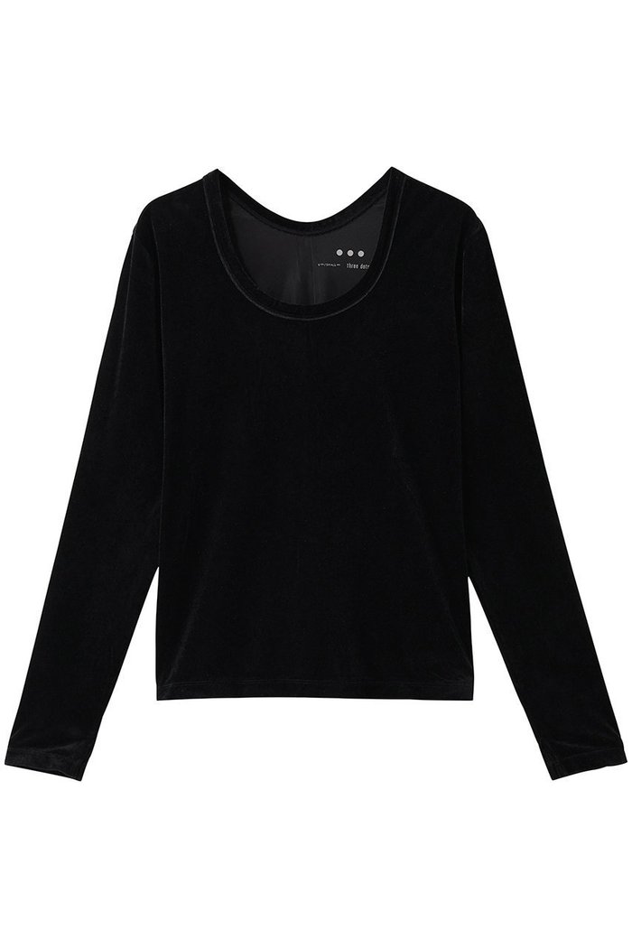 【スリー ドッツ/three dots】のシアーベロア 長袖Tシャツ インテリア・キッズ・メンズ・レディースファッション・服の通販 founy(ファニー) https://founy.com/ ファッション Fashion レディースファッション Fashion for Women トップス・カットソー Cut & Sew Tops シャツ・ブラウス・オフィスカジュアル Elegant Blouses & Button-Ups ロングTシャツ・Tシャツ Longline T-Shirts & Tees カットソー・ベーシックTシャツ Cut-and-Sewn Tops / Stretch Tees & Basics ベロアトップス Velour Tops / Velvet-Look Items 2026年 2026 おすすめ Recommended / Our Picks コンパクト Compact, Small Size シンプル Simple, Minimal スリット Slit, Slit Detail スリーブ Sleeve, Long Sleeve / Short Sleeve ベロア Velour, Soft Velvet ロング Long, Long-Length 夏 Summer 春 Spring S/S・春夏 SS, Spring/Summer, Warm Season 長袖 Long Sleeve, Full Sleeve |ID: prp329100004845502 ipo3291000000035335260
