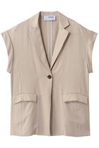 【スリー ドッツ/three dots】のフィブリオ 半袖ジャケット 人気、トレンドファッション・服の通販 founy(ファニー) ファッション Fashion レディースファッション Fashion for Women アウター Coat / Outerwear Collection レディースジャケット・軽アウター Jackets 2026年 2026 インナー Innerwear ジャケット Jacket, Outerwear ドレープ Drape, Draping Fabric ビッグ Big, Oversized ロング Long, Long-Length エレガント 上品 Elegant 半袖 Short Sleeve, Half Sleeve 夏 Summer 春 Spring S/S・春夏 SS, Spring/Summer, Warm Season thumbnail ベージュ|ID: prp329100004845504 ipo3291000000035335280