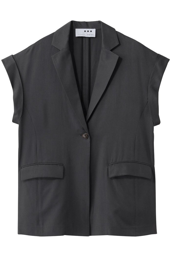 【スリー ドッツ/three dots】のフィブリオ 半袖ジャケット インテリア・キッズ・メンズ・レディースファッション・服の通販 founy(ファニー) https://founy.com/ ファッション Fashion レディースファッション Fashion for Women アウター Coat / Outerwear Collection レディースジャケット・軽アウター Jackets 2026年 2026 インナー Innerwear ジャケット Jacket, Outerwear ドレープ Drape, Draping Fabric ビッグ Big, Oversized ロング Long, Long-Length エレガント 上品 Elegant 半袖 Short Sleeve, Half Sleeve 夏 Summer 春 Spring S/S・春夏 SS, Spring/Summer, Warm Season |ID: prp329100004845504 ipo3291000000035922073