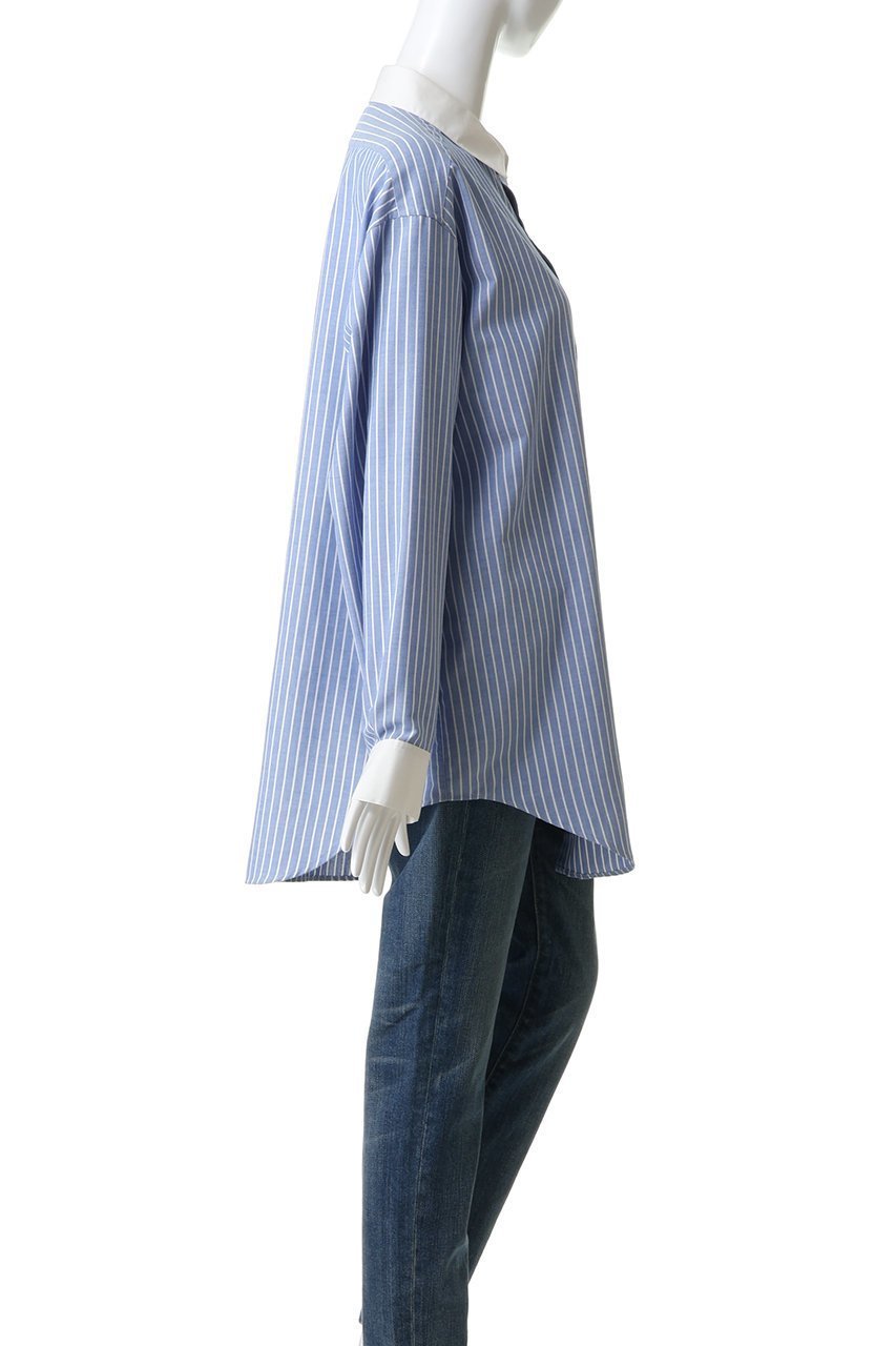 【シンゾーン/Shinzone】のクレリックシャツ 人気、トレンドファッション・服の通販 founy(ファニー) 　ファッション　Fashion　レディースファッション　Fashion for Women　トップス・カットソー　Cut & Sew Tops　シャツ・ブラウス・オフィスカジュアル　Elegant Blouses & Button-Ups　2026年　2026　オックス　Oxford Fabric　カフス　Cuff Design　ストライプ　Stripe, Striped Pattern　スリーブ　Sleeve, Long Sleeve / Short Sleeve　ビジネス 仕事 通勤　Business / Work / Commuting　ロング　Long, Long-Length　エレガント 上品　Elegant　夏　Summer　春　Spring　S/S・春夏　SS, Spring/Summer, Warm Season　other-3|ID: prp329100004846181 ipo3291000000035718518