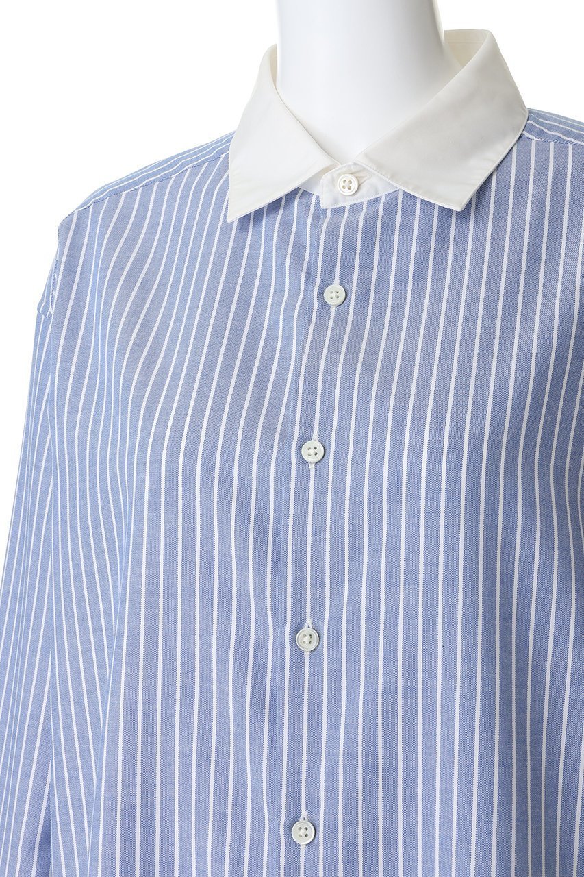 【シンゾーン/Shinzone】のクレリックシャツ 人気、トレンドファッション・服の通販 founy(ファニー) 　ファッション　Fashion　レディースファッション　Fashion for Women　トップス・カットソー　Cut & Sew Tops　シャツ・ブラウス・オフィスカジュアル　Elegant Blouses & Button-Ups　2026年　2026　オックス　Oxford Fabric　カフス　Cuff Design　ストライプ　Stripe, Striped Pattern　スリーブ　Sleeve, Long Sleeve / Short Sleeve　ビジネス 仕事 通勤　Business / Work / Commuting　ロング　Long, Long-Length　エレガント 上品　Elegant　夏　Summer　春　Spring　S/S・春夏　SS, Spring/Summer, Warm Season　other-5|ID: prp329100004846181 ipo3291000000035718522