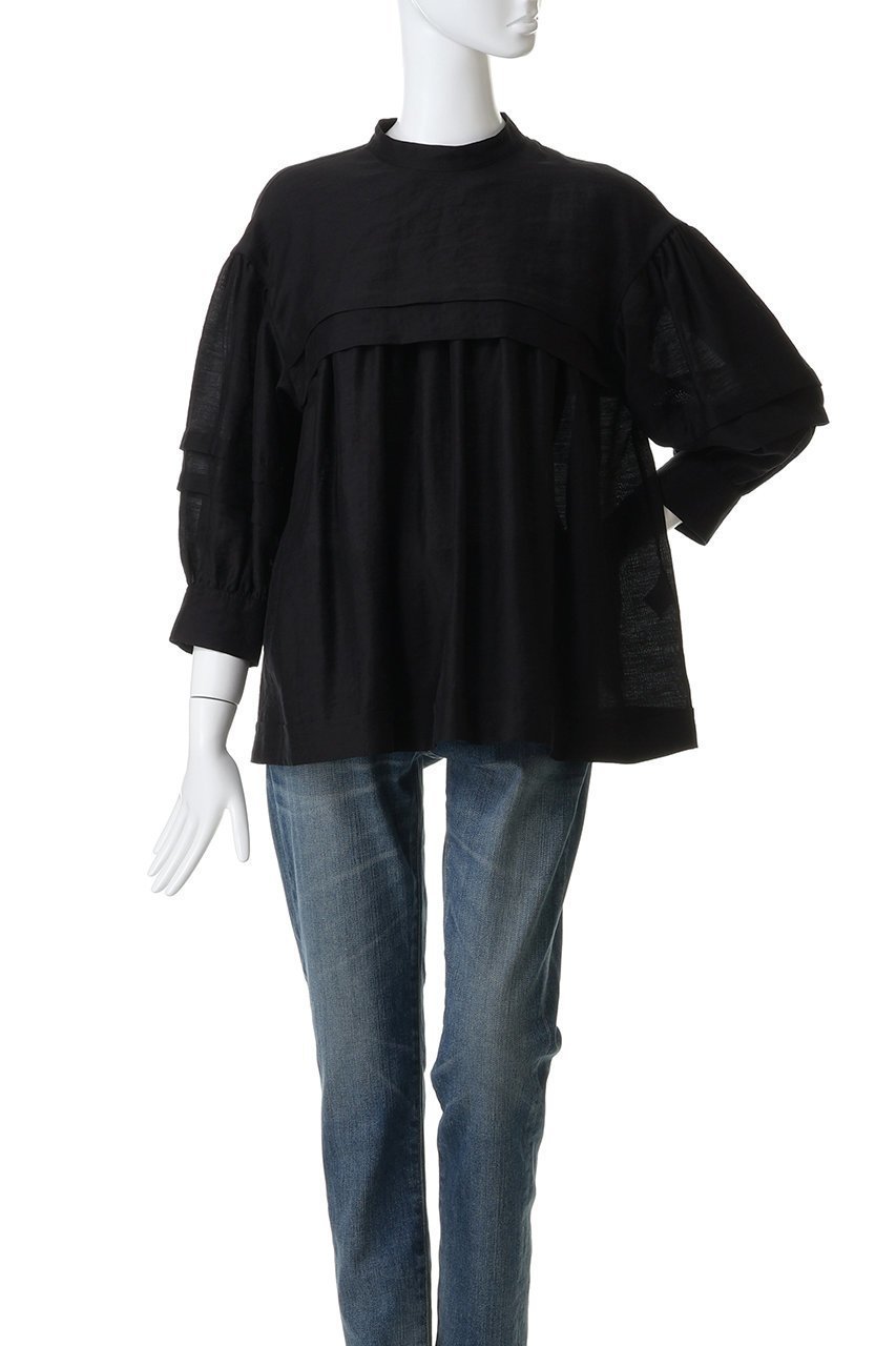 【シンゾーン/Shinzone】のシアータックブラウス 人気、トレンドファッション・服の通販 founy(ファニー) 　ファッション　Fashion　レディースファッション　Fashion for Women　トップス・カットソー　Cut & Sew Tops　シャツ・ブラウス・オフィスカジュアル　Elegant Blouses & Button-Ups　2026年　2026　ギャザー　Gathered, Ruffled　スリーブ　Sleeve, Long Sleeve / Short Sleeve　フェミニン　Feminine, Girly　ロング　Long, Long-Length　夏　Summer　春　Spring　S/S・春夏　SS, Spring/Summer, Warm Season　other-2|ID: prp329100004846183 ipo3291000000035354822