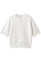 【シンゾーン/Shinzone】のメッシュレースニットカーディガン ホワイト|ID: prp329100004846186 ipo3291000000035944845