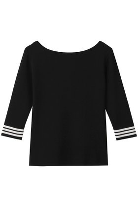 【ボーダーズ アット バルコニー/BORDERS at BALCONY】のボートネックニット 人気、トレンドファッション・服の通販 founy(ファニー) ファッション Fashion レディースファッション Fashion for Women トップス・カットソー Cut & Sew Tops ニット Knit Tops & Sweaters カジュアルプルオーバー・ニットトップス Pullovers & Knit Tops / Casual Pullovers 2026年 2026 シンプル Simple, Minimal デコルテ Décolleté, Neckline フィット Fit, Slim Fit ボーダー Border, Stripe 夏 Summer 定番 Standard, Basic Item 春 Spring S/S・春夏 SS, Spring/Summer, Warm Season |ID:prp329100004846345