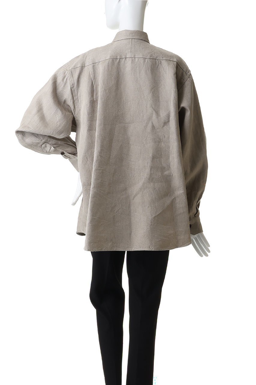 【オブラダ/Oblada】のリネンオーセンティックシャツ 人気、トレンドファッション・服の通販 founy(ファニー) 　ファッション　Fashion　レディースファッション　Fashion for Women　トップス・カットソー　Cut & Sew Tops　シャツ・ブラウス・オフィスカジュアル　Elegant Blouses & Button-Ups　2026年　2026　スリーブ　Sleeve, Long Sleeve / Short Sleeve　リネン　Linen, Linen Fabric　ロング　Long, Long-Length　夏　Summer　定番　Standard, Basic Item　春　Spring　S/S・春夏　SS, Spring/Summer, Warm Season　other-4|ID: prp329100004846356 ipo3291000000035364338